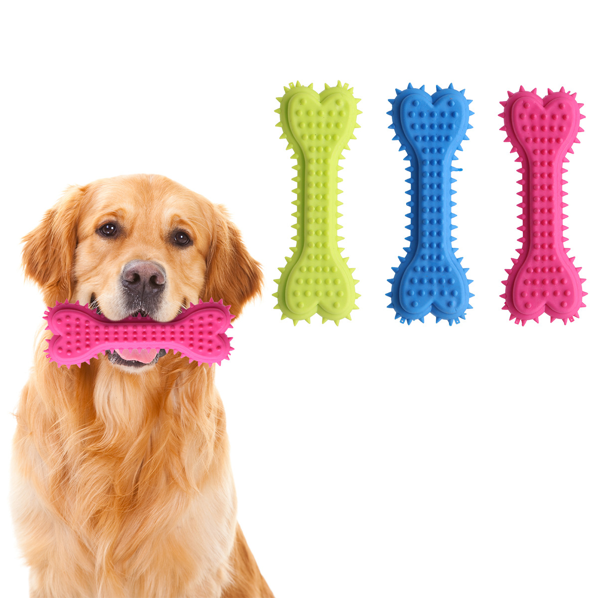 Indestructible Dog Chew Toy - ของเล่นสุนัขสําหรับสุนัขขนาดเล็กทําลายสุนัขของเล่นทําความสะอาดฟัน Chew การฝึกอบรมของเล่น PET Supplies