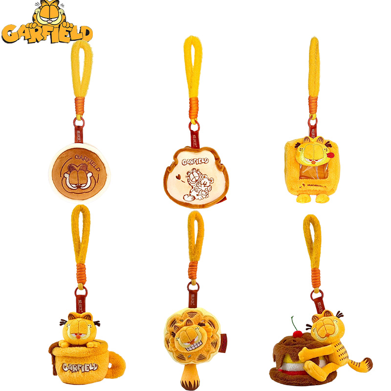 Dog Toys - ตุ๊กตาการ์ฟิลด์ขนาด 10 ซม. ของแท้ ตุ๊กตาการ์ตูนอนิเมะน่ารัก แมวโอดี้