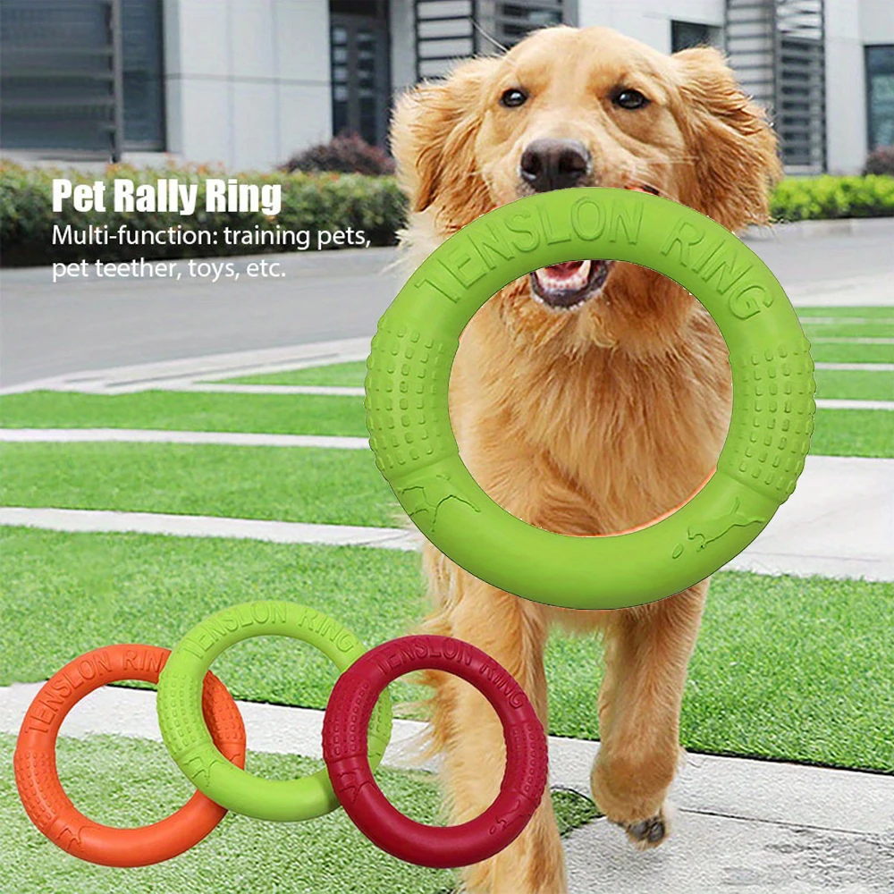 ดิสก์ของเล่นฝึกฝนสำหรับสุนัขขอ - Flying Disc Dog Training Toy บทวิจารณ์และราคา