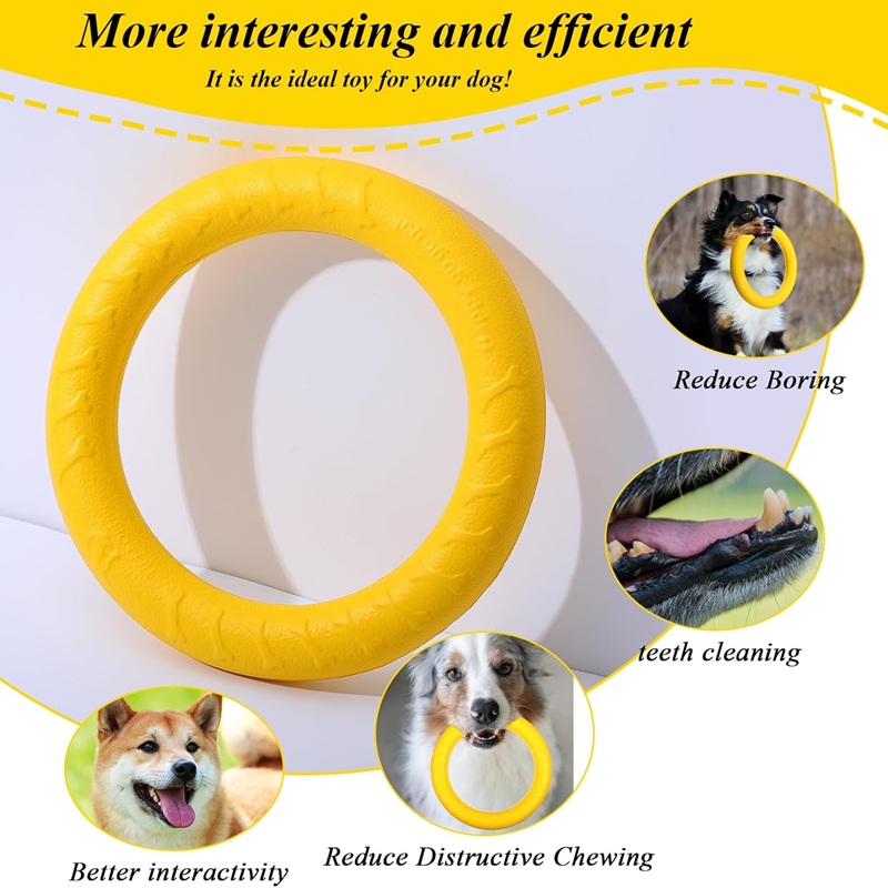 ของเล่นสุนัข จานบินสำหรับสัตว์ - Suction Cup Dog Tug Toy บทวิจารณ์และราคา