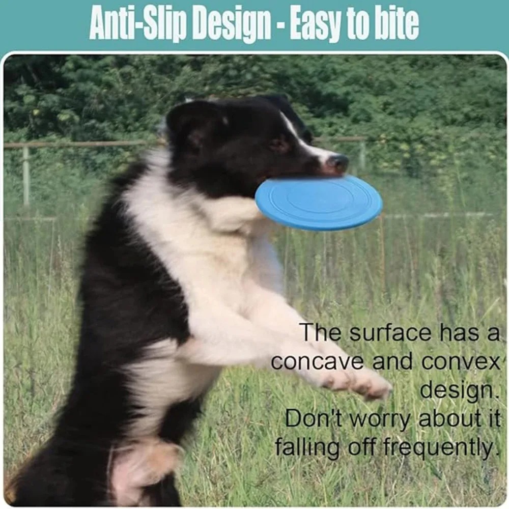 จานบินซิลิโคน ของเล่นสัตว์เลี้ - Flying Disc Dog Training Toy บทวิจารณ์และราคา